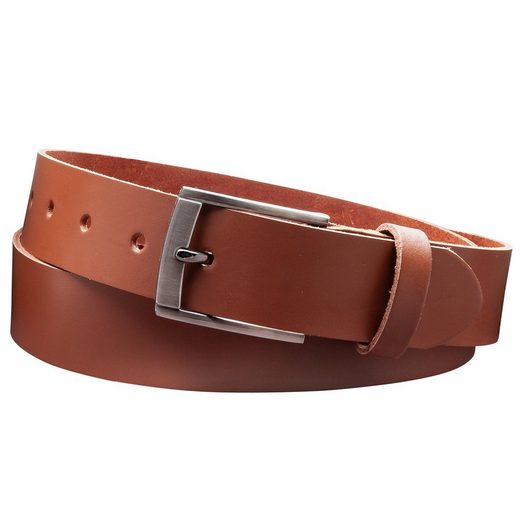 COLOGNEBELT Ledergürtel D18-SL Schlicht dennoch modern mit Dornschließe, MADE IN GERMANY mehr Discount Store für neue Produkte