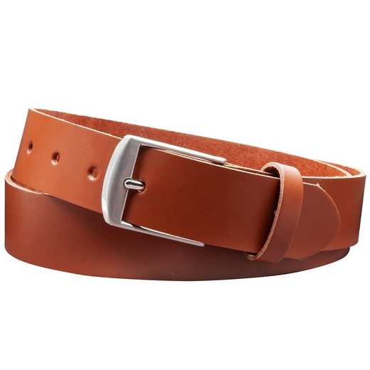 COLOGNEBELT Ledergürtel D9-SL Schlicht dennoch modern mit Dornschließe, MADE IN GERMANY mehr Sonderangebot
