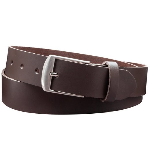 COLOGNEBELT Ledergürtel D9-SL Schlicht dennoch modern mit Dornschließe, MADE IN GERMANY mehr Sonderangebot