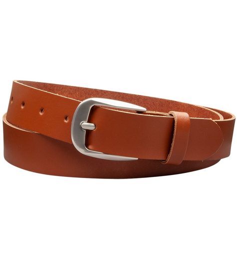 COLOGNEBELT Ledergürtel C2-SL Schlicht dennoch modern mit Dornschließe, MADE IN GERMANY mehr Rabatt