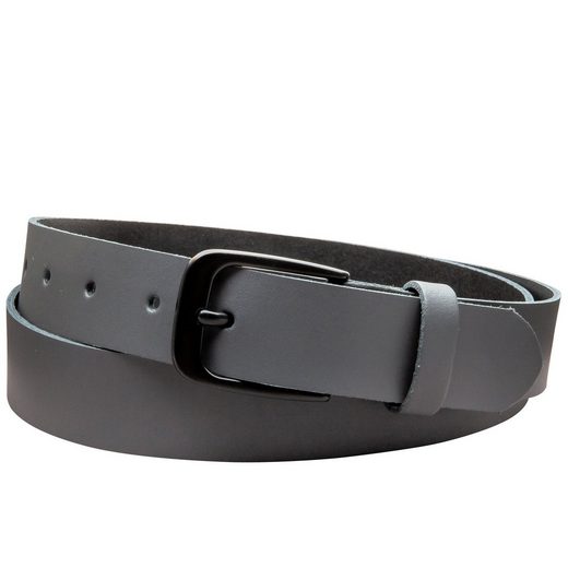 COLOGNEBELT Ledergürtel C18-SL Schlicht dennoch modern mit Dornschließe, MADE IN GERMANY mehr Preisnachlass
