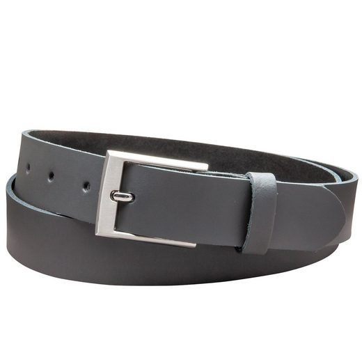 COLOGNEBELT Ledergürtel C9-SL Schlicht dennoch modern mit Dornschließe, MADE IN GERMANY mehr Black Friday
