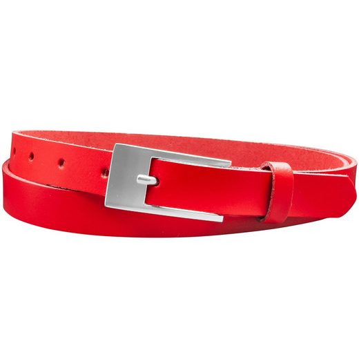 COLOGNEBELT Ledergürtel A4-SL 2 cm breiter Gürtel echt Leder in Cognac mit stilvoller Gürtelschließe, leger und modern mehr Zeitbegrenzte Promotion
