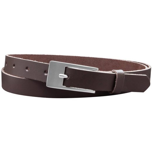 COLOGNEBELT Ledergürtel A4-SL 2 cm breiter Gürtel echt Leder in Cognac mit stilvoller Gürtelschließe, leger und modern mehr Bis zu 50% Rabatt