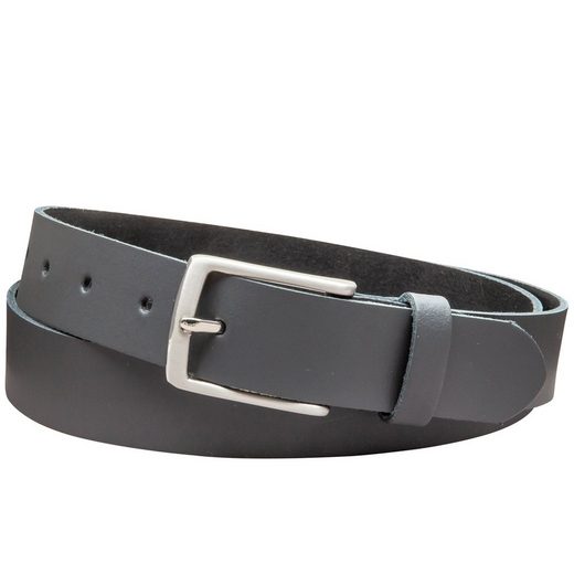 COLOGNEBELT Ledergürtel C11-SL Schlicht dennoch modern mit Dornschließe, MADE IN GERMANY mehr zollfrei