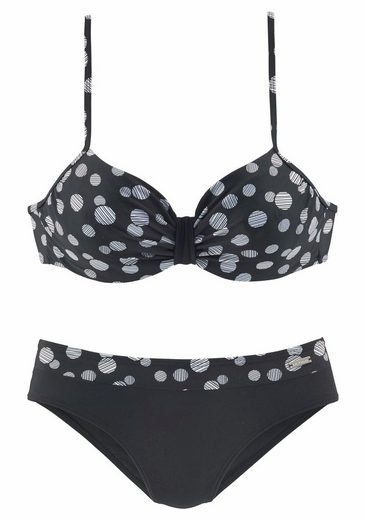 LASCANA Bügel-Bikini mit einer schlichten Schlaufe zwischen den Cups mehr Outlet