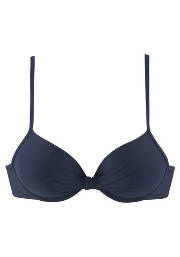 S.OLIVER Bügel-Bikini-Top Spain mit geraffter Mitte mehr im Angebot