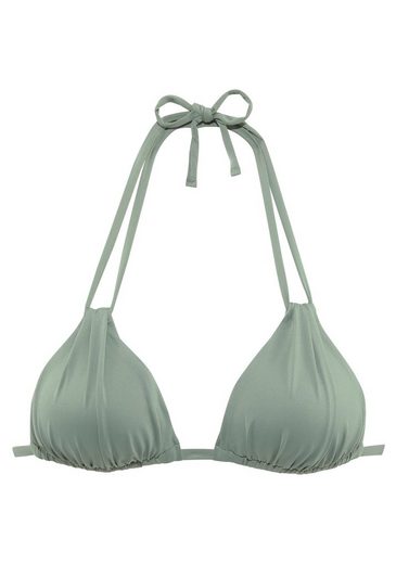 S.OLIVER Triangel-Bikini-Top Spain mit Raffung und Doppelträger mehr Schlussverkauf