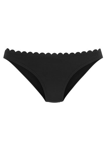 LASCANA Bikini-Hose Scallop mit gelaserter Wellenkante mehr Kostenloser Versand