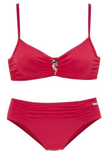 LASCANA Bügel-Bikini mit Pailletten-Verzierung mehr Versandkostenfrei