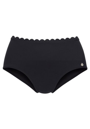 LASCANA Highwaist-Bikini-Hose Camilla mit Farbkontrast mehr Flash Sale