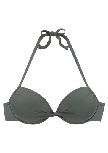LASCANA Push-Up-Bikini-Top Italy mit Raffung mehr Osterangebot