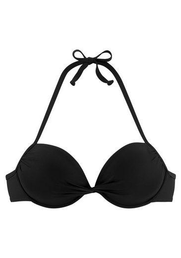 LASCANA Push-Up-Bikini-Top Italy mit Raffung mehr Osterangebot