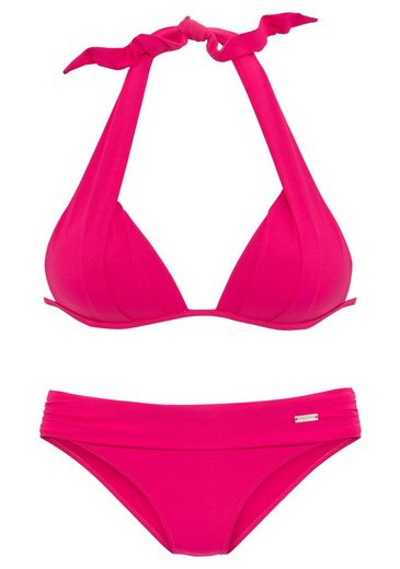 LASCANA Triangel-Bikini im Nacken zu binden, wattierte Cups, mit eingearbeiteten Kissen mehr Muttertagsangebot
