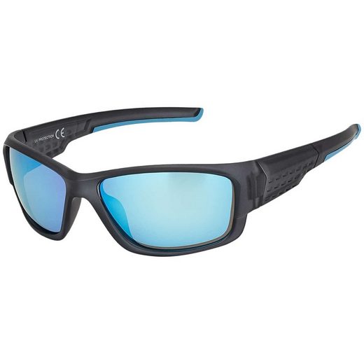 BEZLIT EYEWEAR Sonnenbrille Unisex Sportliche Designer Sonnenbrille (1-St) mit roten grünen, blauen und schwarzen Linsen mehr Speichern exportieren