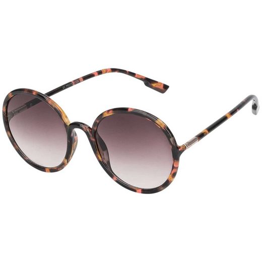 BEZLIT EYEWEAR Sonnenbrille Rundglas Designer Damen Sonnenbrille (1-St) mit violette, blau und schwarzen Linsen mehr Verkauf