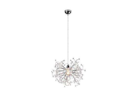 MEINEWUNSCHLEUCHTE LED Pendelleuchte Dimmfunktion, LED wechselbar, warmweiß, ausgefallene Designer Lampen für über-n Esstisch hängend, Gold Ø 52cm mehr Top Angebot