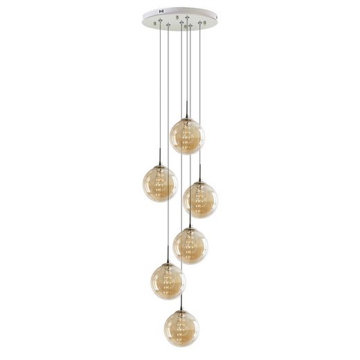 ZMH Pendelleuchte Esstisch Pendellampe Höhenverstellbar Kronleuchter LED wechselbar mehr Zeitlich begrenztes Angebot