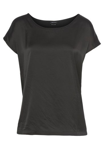 LAURA SCOTT Shirtbluse aus Satin und Jersey mehr Bis zu 50% Rabatt