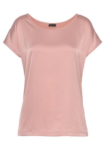 LAURA SCOTT Shirtbluse aus Satin und Jersey mehr Bis zu 60% Rabatt