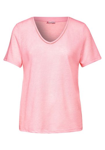 STREET ONE T-Shirt mit Viskose mehr Fabrikladen