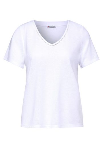 STREET ONE T-Shirt mit Viskose mehr Fabrikladen