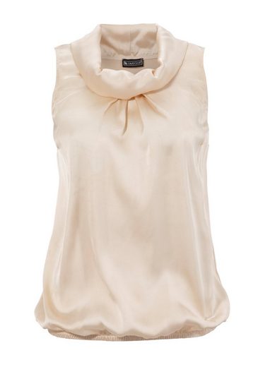 LAURA SCOTT Blusentop aus Satin und Jersey - NEUE FARBEN mehr Online