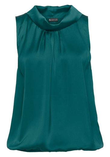LAURA SCOTT Blusentop aus Satin und Jersey - NEUE FARBEN mehr Outlet