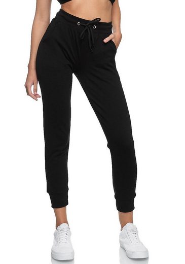 JEEL Sweathose Jogginghose Damen (1-tlg) Baumwolle, Lycra, Slim Fit mehr Angebote