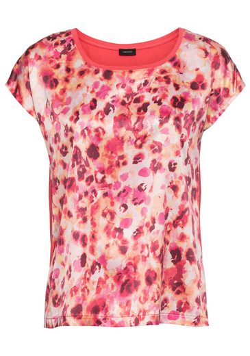 LAURA SCOTT Shirtbluse aus glänzendem Satin mehr Fabrikpreis