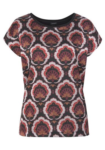 LAURA SCOTT Shirtbluse aus glänzendem Satin mehr Sonderangebot