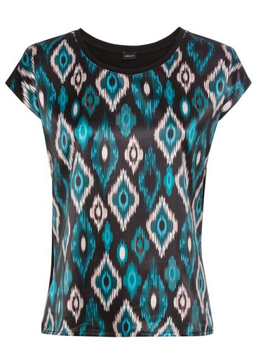 LAURA SCOTT Shirtbluse aus glänzendem Satin mehr Sonderangebot