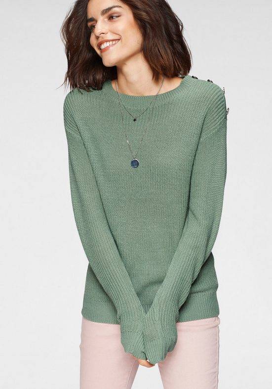 TAMARIS Strickpullover mit Knopfdetail mehr Großer Ausverkauf