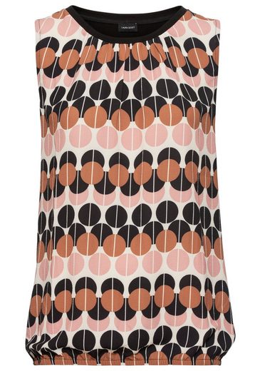 LAURA SCOTT Blusentop mit modernen Print - NEUE KOLLEKTION mehr Saisonschlussverkauf