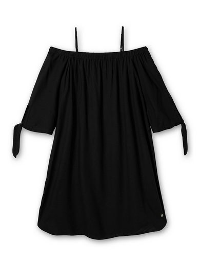 SHEEGO Strandkleid Große Größen im Carmen-Look mit schmalen Trägern mehr Online Outlet