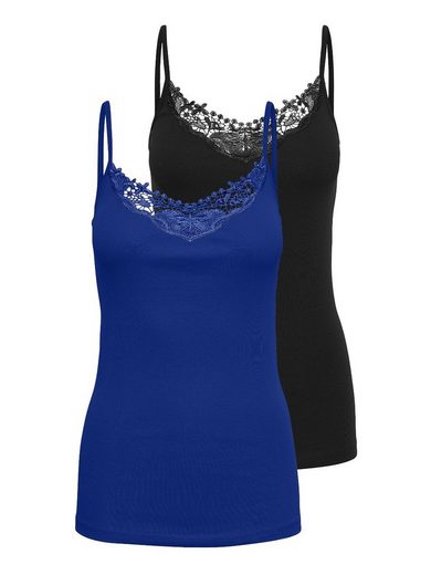 ONLY Spitzentop ONLKIRA LACE SINGLET 2PACK NOOS 2er-Pack mehr Bestseller