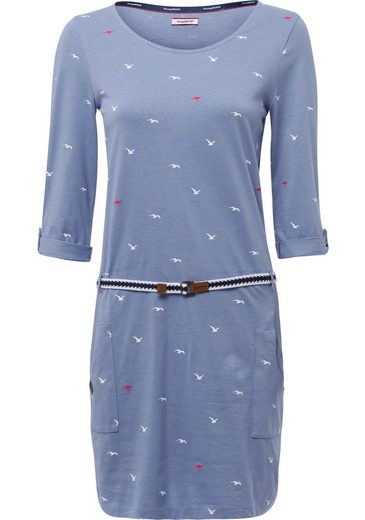 KANGAROOS Jerseykleid (Set, mit abnehmbarem Gürtel) im sommerlichen Print mehr Outlet