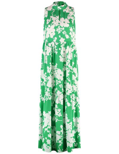 TAIFUN Minikleid Ausgestelltes Stufenkleid mit Floralprint mehr Sonderangebot