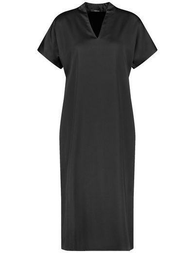 TAIFUN Minikleid Fließendes Midikleid mit V-Ausschnitt mehr Exklusive Angebote