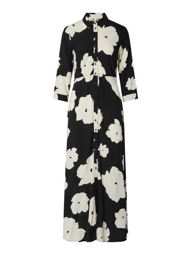 Y.A.S Hemdblusenkleid YASSAVANNA LONG SHIRT DRESS mit 3/4 Ärmel mehr Sonderangebote