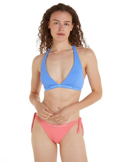 TOMMY HILFIGER SWIMWEAR Triangel-Bikini-Top TRIANGLE FIXED RP mit Logoschriftzug mehr Tiefpreis