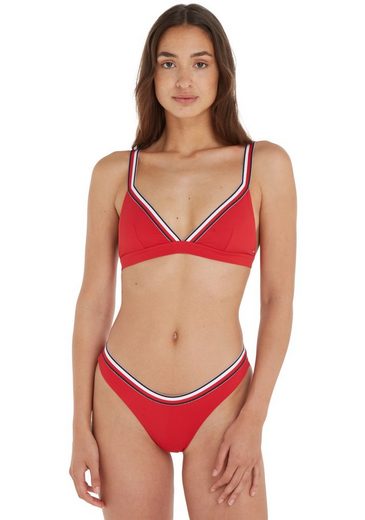 TOMMY HILFIGER SWIMWEAR Triangel-Bikini-Top TRIANGLE RP mit Rippenstruktur mehr Wochenangebot