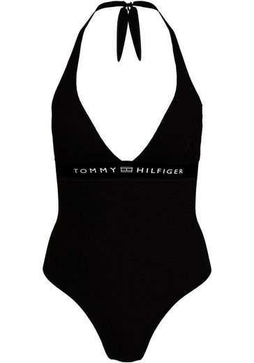 TOMMY HILFIGER SWIMWEAR Badeanzug HALTER ONE PIECE RP (EXT SIZES) in großen Größen mehr Begrenzte Freigabe