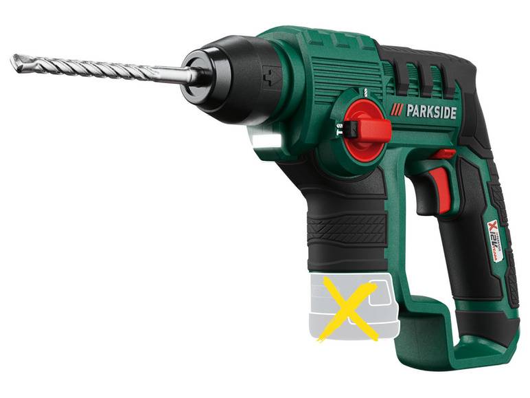 PARKSIDE® 12 V Akku-Bohrhammer »PBHA 12 A1«, SDS-Bohrfutter (ohne Akku und Ladegerät) Clearance-Verkauf