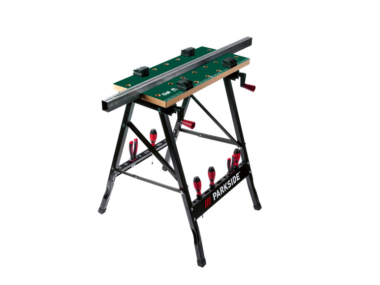PARKSIDE® Werk- und Spanntisch, 150 kg, zusammenklappbar Black Friday Preise