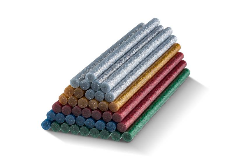 PARKSIDE® Niedertemperatur-Klebestifte, 40-teilig, Ø 7 mm, "PNKPZ B2" Schlussverkauf