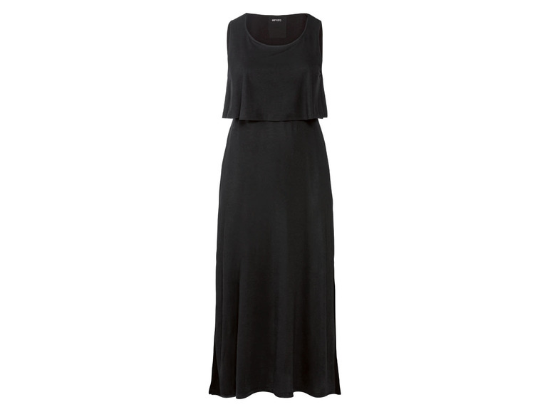 esmara® Damen Maxikleid mit langen Seitenschlitzen Online Shopping