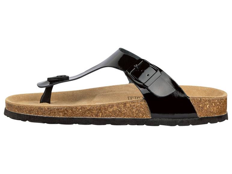 esmara® Damen Pantolette/Zehentrenner, mit anatomisch geformtem Fußbett Exklusivangebot