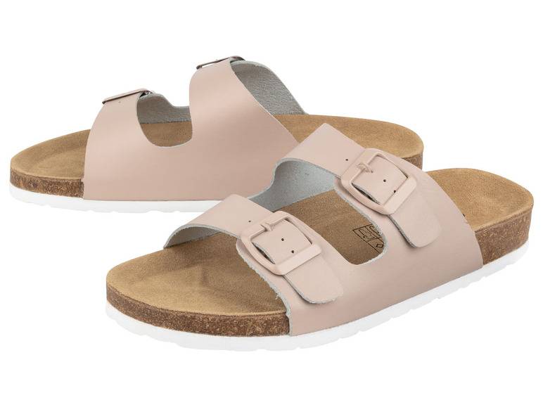 esmara® Damen Pantolette/Zehentrenner, mit anatomisch geformtem Fußbett Exklusivangebot