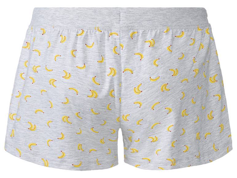 esmara® Damen Schlafhose, kurz, mit Zierknopfleiste Saisonschlussverkauf